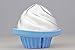 Cupcake Bath Bomb Mold Silicone & Plastic- Make Bath Bomb Cupcake Easy- by Ian's Choice (1 Sets)