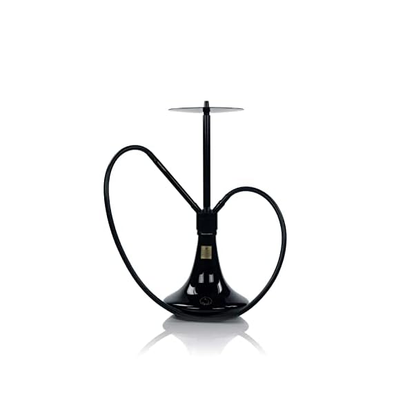 Steamulation Superior Black Polished Shisha - Eine High End Shisha mit der einzigartigen Steamulation Technologie…