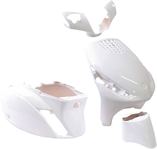 Kit de carénage Piaggio Zip2000 2T/4T 4 pièces Blanc