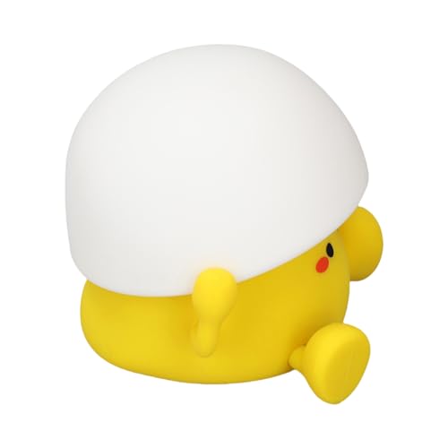 Lámpara de noche silicona forma huevo YWBL-WH miniatura 5