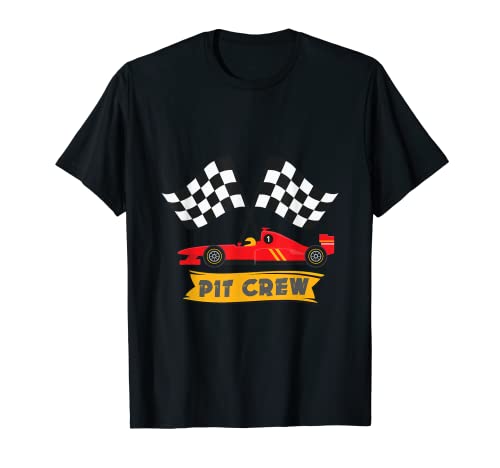 Pit Crew - Carreras de coches Camiseta