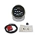 ELING 2 inch 52mm Round Digital GPS Speedometer Adjustable Odometer Tripmeter for RC Car Motorbike Golf Cart Boat Universal Type 12V 24V