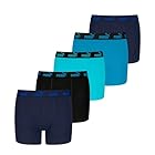 PUMA Boy's Basic Boxer, Blue Combo, 134/140 (5er Pack)