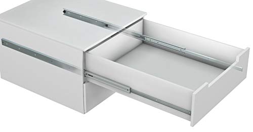 Guide à billes télescopique robuste de 300 mm avec coulissement fluide 50kg - 7