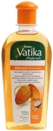 Vatika Almond Enriched Hair Oil 200ml Pack of 3