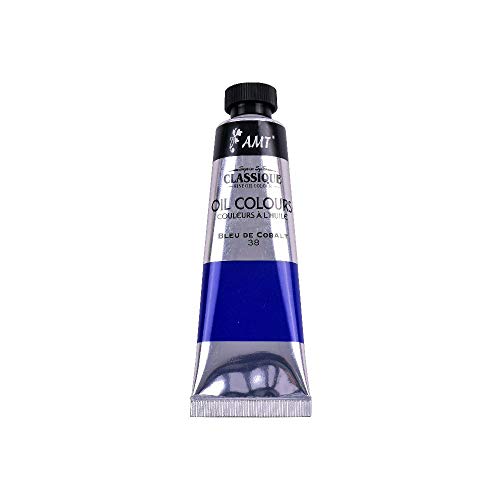 Peinture à l'huile AMT - Bleu de Cobalt THU38