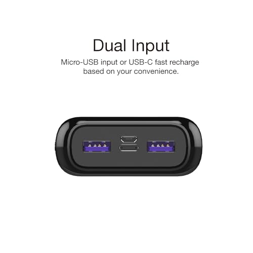 image for Energizer USB-C Portable Charger, 20000 mAh Power Bank Fast Charging L