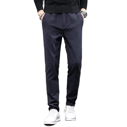 Pantalon casual straight-leg idéal pour les sorties en automne hiver