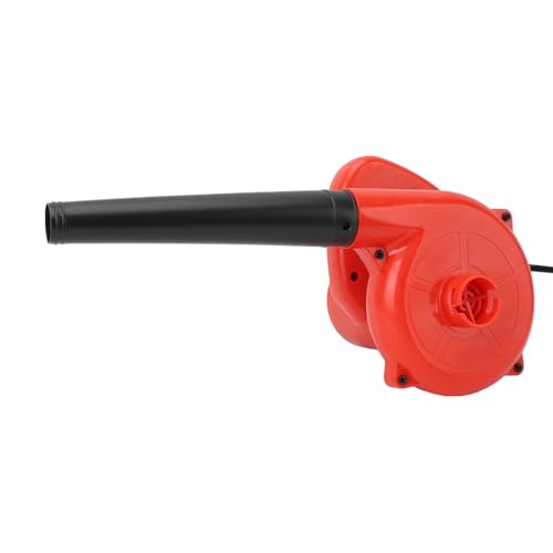 Potente Soplador Eléctrico de Jardín, Juego de Soplador de Hojas con Cable, Soplador de Jardín para el Hogar, Césped y Jardín, Soplado de Hojas, Polvo de Hierba (Enchufe Europeo