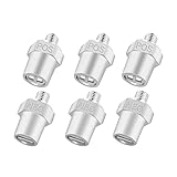 6pcs Battery Terminal Connector, Auto battery Terminal Brass Post Adapter, Top Post thread Terminal