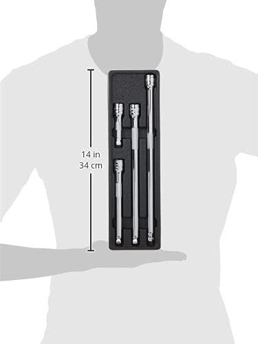GEARWRENCH 4 Pc. 3/8" Drive Wobble Extension Set Including 3", 6", 10" & 12" - 81201
