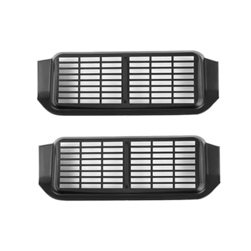 Compatible With Tesla For Model 3 2017 2018 2019 2020 2021 2022 2023 2024 対応 後部座席エアコン吹き出し口グリルマスクデコレーション アップグレード 車内アクセサリー