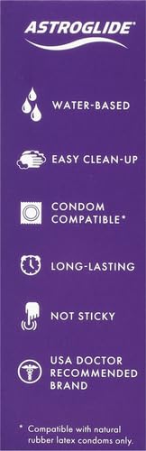 Astroglide 206300 Water Based Lube (2.5Oz), Liquid Personal Lubricant thumb #9