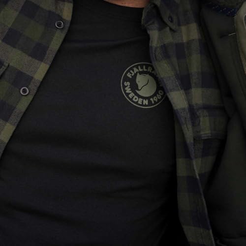 Fjäll Räven Herren 1960 Logo M 87313 T-Shirt, Indigo Blue, XL EU