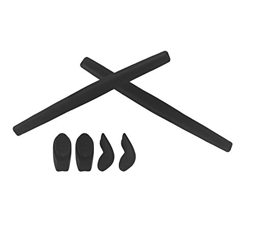 Image of Black Replacement Earsocks & Nosepieces Kits for Oakley Juliet