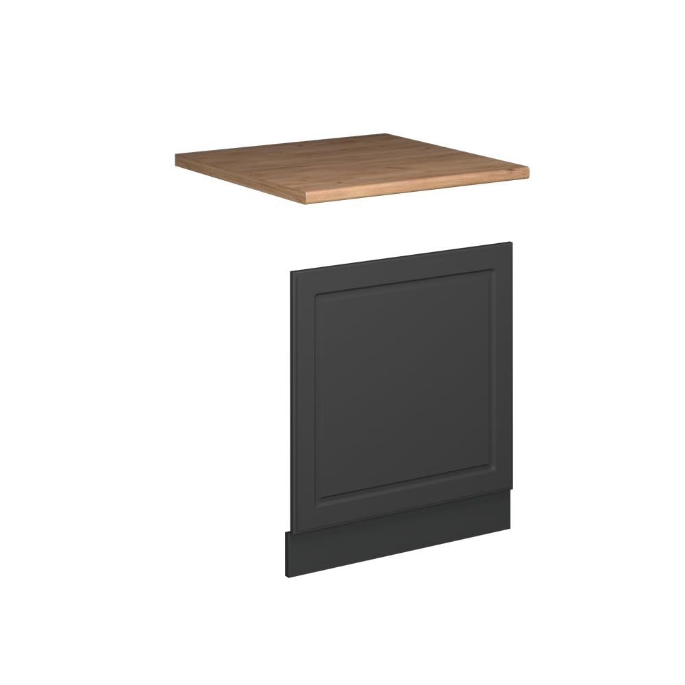Vicco Panel przedni "Fame-Line", Anthrazit Gold rustykalny/Antracyt, 60 cm