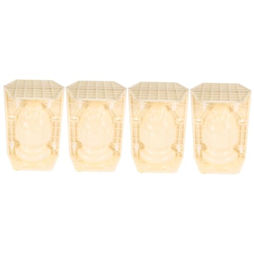 jojofuny Stampo Decorativo Per Ringhiera Da Balcone 4 Pezzi in Cemento Per Recinzione Ornamentale Ed Elegante