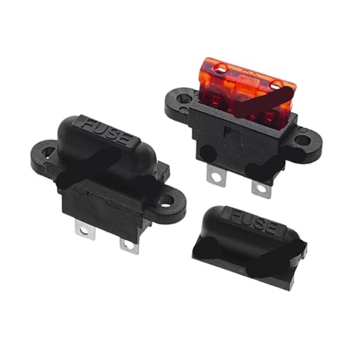 Porte-fusible étanche BT0707 avec fusible lame ATC ATO 5A pour circuit auto et bateau
