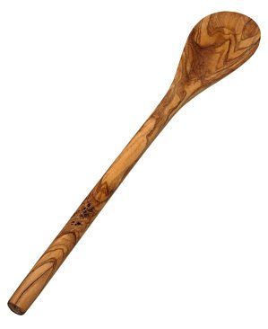 Cuillère en bois d'olivier-ovale - 30 cm Cover