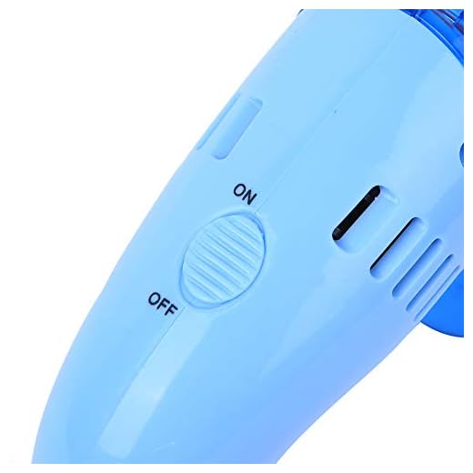 Aspirador de pó, aspirador de pó de computador, simples de usar para gavetas, porta de casa rachadura sofá canto(blue)