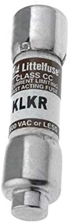 Littelfuse KLKR-3 (KLKR3) or KLKR003, 3Amp (3A) 600V Fast Blow Class CC Cartridge Fuse (5 Pieces)