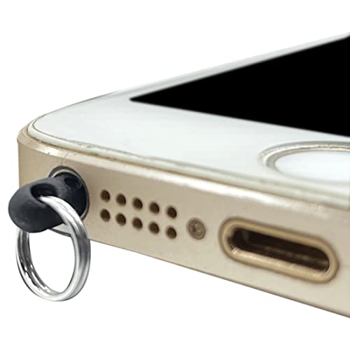 150 Pieces Anti Dust Plugs Cell Phone Charm 3.5 Mm Anti-Dust Earphone Cap Diy Dust Proof Headphone Jack Covers Dust Protector With Hole And Ring Compatible With Iphone/Ipad/Samsung/Htc Smartphone #TOP2