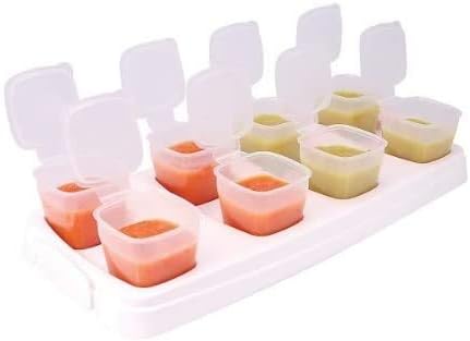 8 pack Baby Weaning Food Freezer Cubes Stage 2 - 70ml Pots