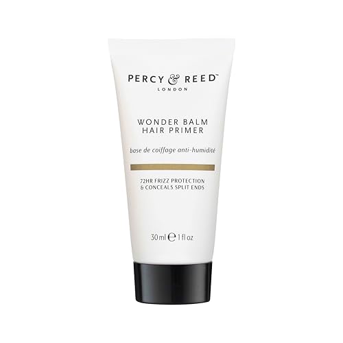 Percy & Reed I Need A Hero Wonder Balm Hair Primer - Fights Frizz, Boosts Shine, Tames Flyaways & Split Ends, 72-Hour Humidity Control. Sulphate-Free, Silicone-Free, Vegan-Friendly - 30ml