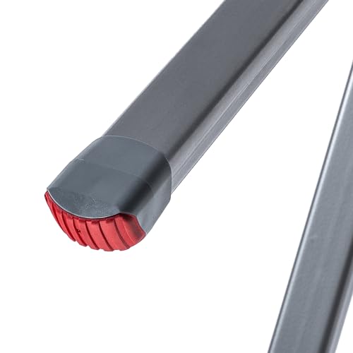 KADAX Bügelbrett mit Ärmelbrett, 120x30cm & 49x11cm Bügelfläche, höhenverstellbar,...