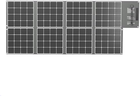 Renogy Panneau solaire portable 400 W, couverture solaire monocristalline pliabl