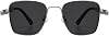 Lentes de sol Steampunk vintage cuadrados Shiratori, con marco de metal retro, unisex para hombre y mujer 3