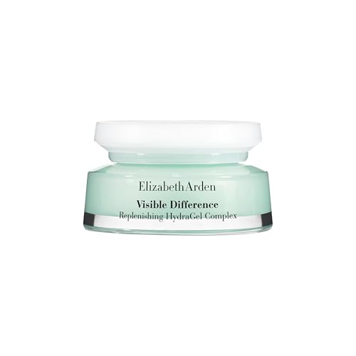 Elizabeth Arden - Visible Difference, Gel Viso Idratante, con Acido Ialuronico e Vitamina E, per un'Idratazione Intensa, Leviga e Uniforma la Pelle, Texture Leggera - 75 ml