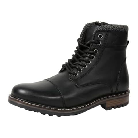 Crevo Men's Camden, Black Leather, 9.5 M US Cover