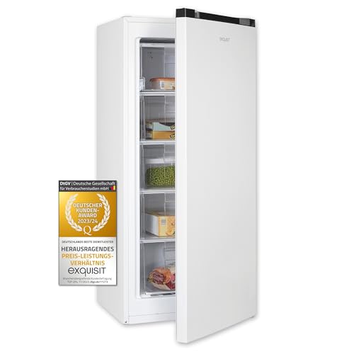 Exquisit Gefrierschrank, Tiefkühlschrank, 145 Liter, 55 cm breit,...