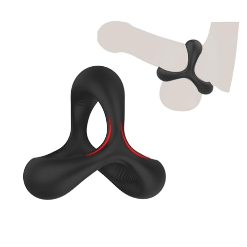 Sahunfri Cock Ring Sex Toýs for Man, Penis Ring Mens Sex Toyscouples for Couples, Silicone Cockring Male Adult Toys Adult Toys for Gay Mens (Diameter 45mm)