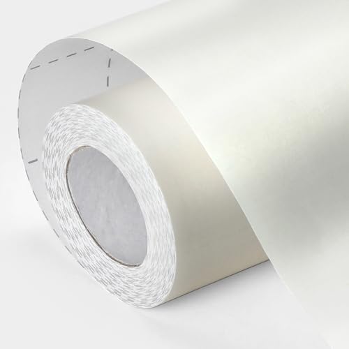 White Wrapping Paper, 17inch x 33ft Matte Metallic White Solid Color Wrapping Paper Roll, Gift Wrapping Paper for Wedding, Birthday, Baby Shower, Bridal Shower, Christmas, Valentine's Day, DIY Bouquet by Donyang - Used condition - US$8.99