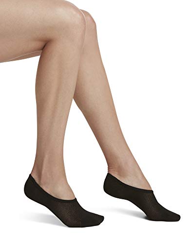 Image of no nonsense Women's Cushioned Mesh Quarter Top Ankle Socks - Premium Comfort for Women