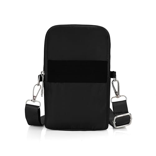 Image of JI Crossbody Phone Bag for Women Mini Wallet Bags with Adjustable Shoulder Strap Wallet Clutch Bag for Girls Zipper Phone Pouch Handbag