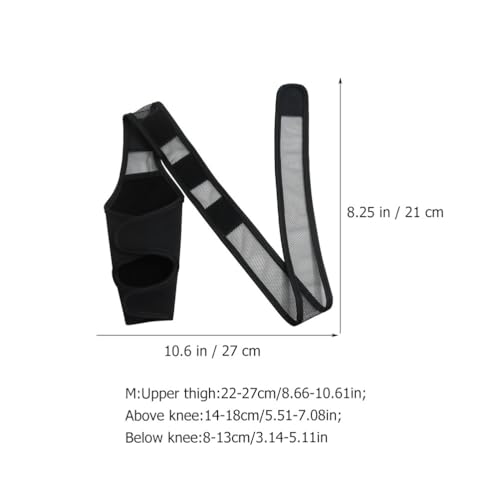 Image of balacoo Dog Knee Brace Adjustable Neoprene Leg Sleeve with Breathable Mesh Wide Strap Support for Foreleg or Hindleg for Injury Recovery Circulation Puppies and Senior Dogs