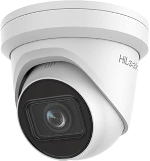 HiLook By Hikvision IPC-T680H-Z 4K Outdoor WDR Motorized Varifocal Turret Network Turret Camera – White