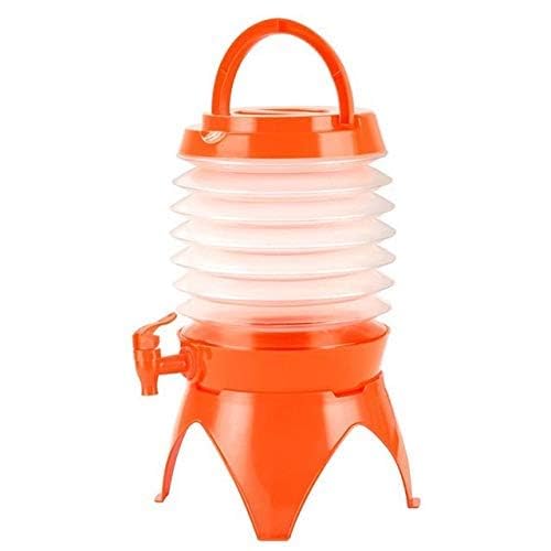 ATETO Plastic Collapsible Beverages Container Cold Drink Dispenser || Folding Water Storage Bucket for Home and Outdoor Party Traveling Picnic (PACK OF 1) 1