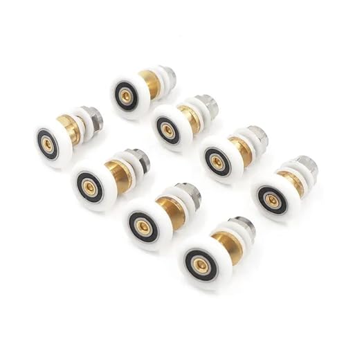 Roulette porte coulissante douche 27mm excentrique | Conception fluide Premium