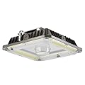LED Canopy Lights, 100W, 14000LM, 5000K, 0-10V Dimmable, 120-277VAC, IP65 Waterproof, UL Listed, Commercial LED Canopy Lights Outdoor for Gas Station, Carport, Parking Garage, Warehouse, 1 Pack