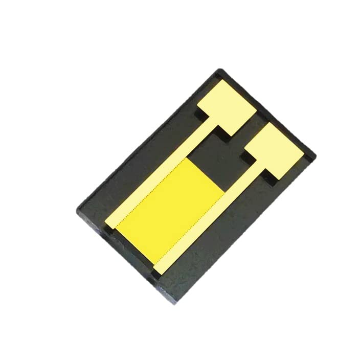 5 sztuk 0,02 mm przezroczysta elektroda międzypalcowa ze szkła kwarcowego czujnik pojemnościowy