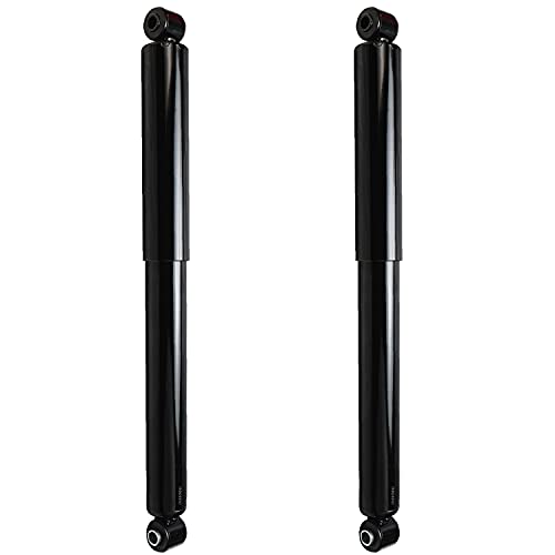 Image of Detroit Axle - 4WD Rear 2pc Shock Absorbers for 04-15 Nissan Titan, 2 Shock Absorbers Assembly 2004 2005 2006 2007 2008 2009 2010 2011 2012 2013 2014 2015 Replacement