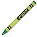 Crayola 52-0836-044 Single Color Crayon Refill, 5/16" x 3-5/8" Size, Standard, Green
