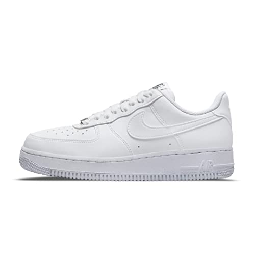 Nike DC9486-101 Nike Air Force 1 '07 Next Nature Mujer White/White-Black-Metallic Silver EU 38.5