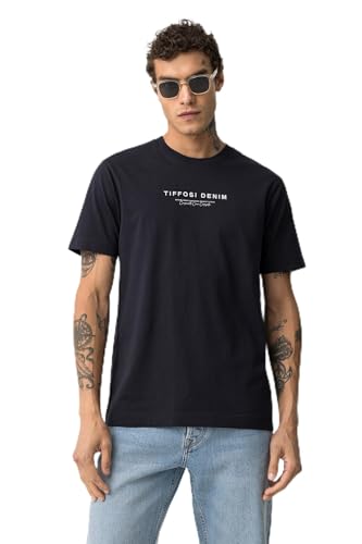 Tiffosi Camiseta con Mensaje Bordado