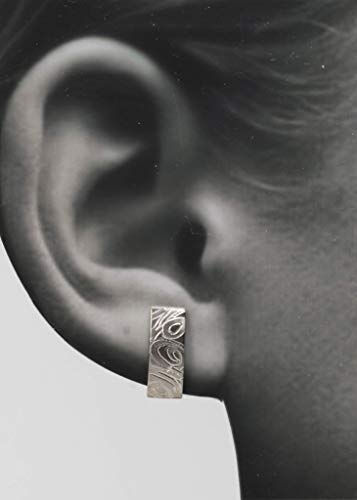 Boucles d'oreille en titane légères à porter tous les jours - 6