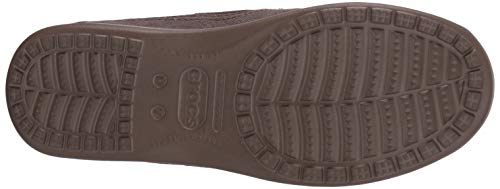 crocs Men's Santa Cruz 2 Luxe M Slip-On Loafer, Espresso/Walnut, 7 M US - Thumbnail 7
